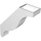 Ekena Millwork 5 1/2-in. W x 20-in. D x 24-in. H Funston Architectural Grade PVC Knee Brace BRCP055X20X24FST - alternate 6